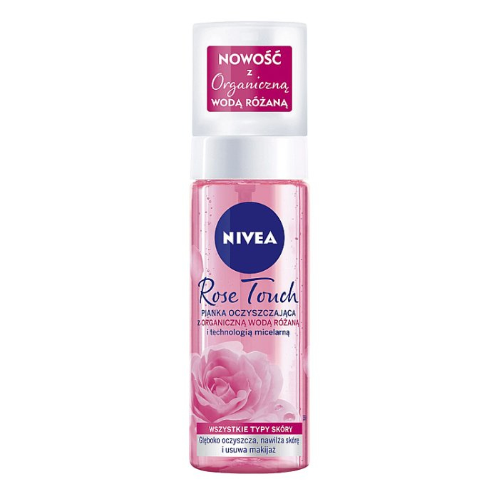 NIVEA Rose Touch Pianka oczyszczająca do twarzy 150 ml