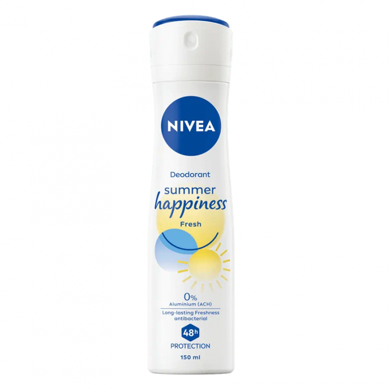 Nivea Summer Happiness Fresh dezodorant w sprayu, 150 ml