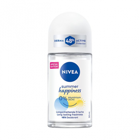 Nivea Summer Happiness roll-on, 50 ml
