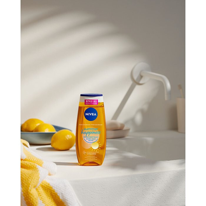 Nivea Summer Happiness Sun żel pod prysznic, 250 ml