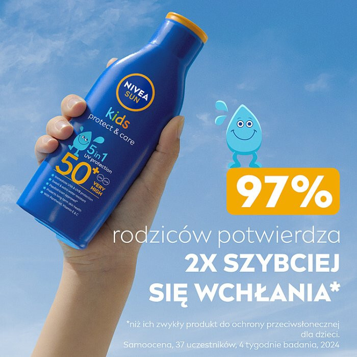 Nivea Sun Kids Protect & Care Balsam do opalania dla dzieci SPF 50+, 200ml