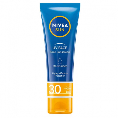 Nivea Sun Krem nawilżający do twarzy SPF 30, 50 ml