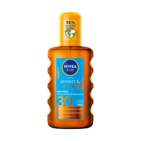 Nivea Sun Protect & Bronze Olejek do opalania w sprayu SPF 30, 200 ml