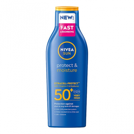 NIVEA SUN Protect & Moisture Balsam do opalania SPF50+ 200 ml