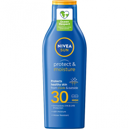 Nivea sun protect& moisture balsam ochronny spf 30 200 ml