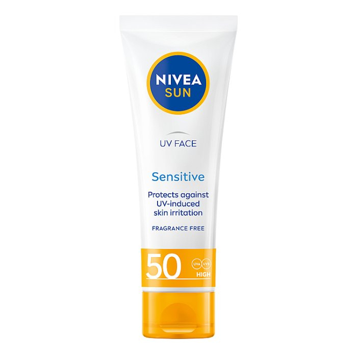 Nivea Sun UV Face krem ochronny do twarzy dla skóry wrażliwej SPF50, 50 ml