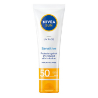 Nivea Sun UV Face krem ochronny do twarzy dla skóry wrażliwej SPF50, 50 ml