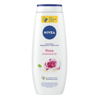 Nivea żel pod prysznic rose & almond oil, 500 ml
