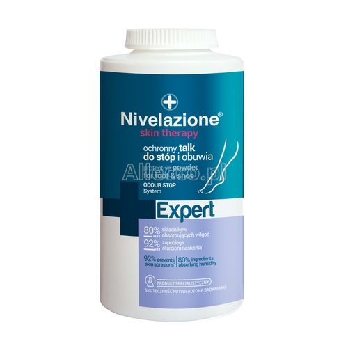 Nivelazione Skin Therapy Expert ochronny talk do stóp i obuwia, 110 g