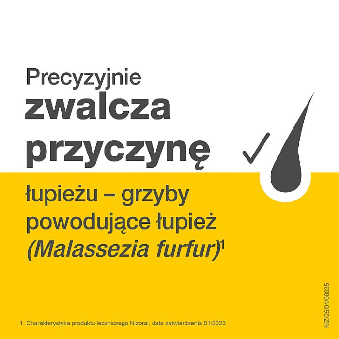 Nizoral, szampon przeciwłupieżowy 100ml