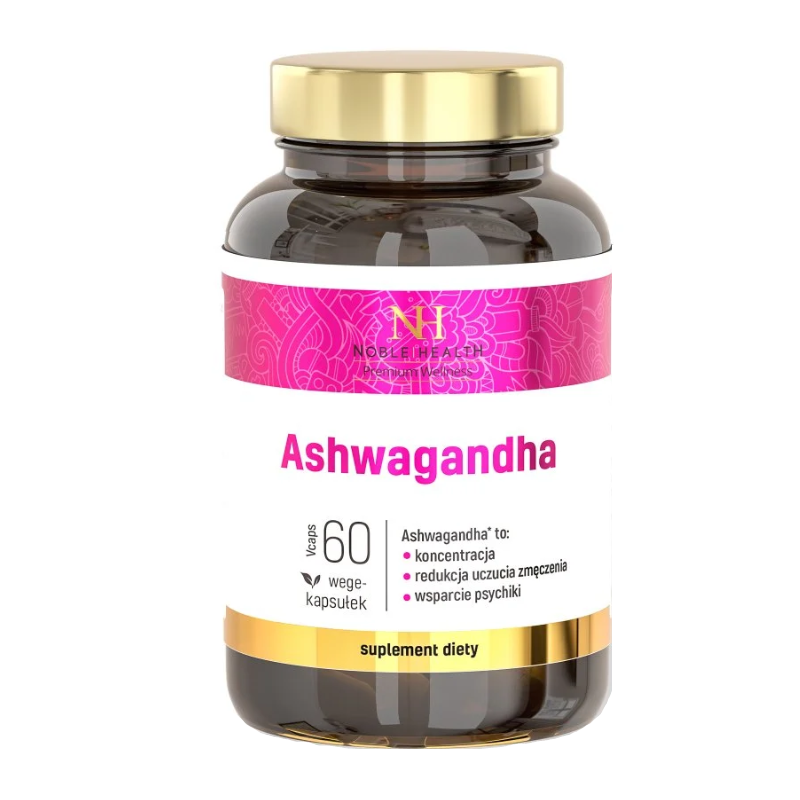 Noble Health Ashwagandha kapsułki, 60 szt.