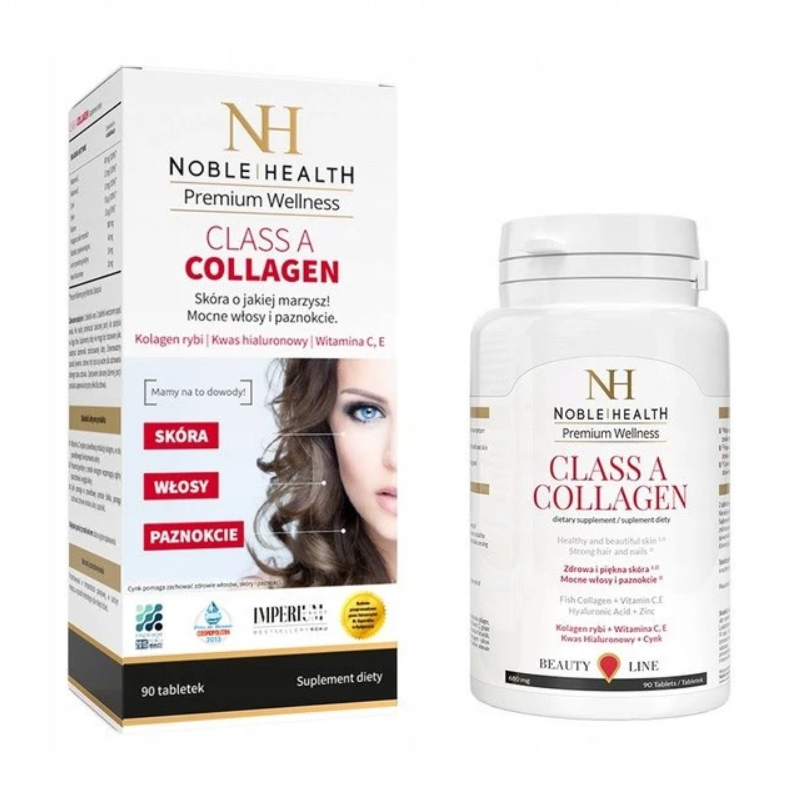 Noble Health Class A Collagen kapsułki, 90 szt.