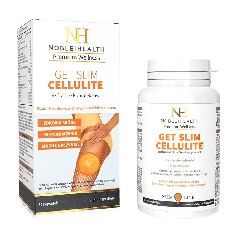 Noble Health Get Slim Cellulite kapsułki, 30 szt.