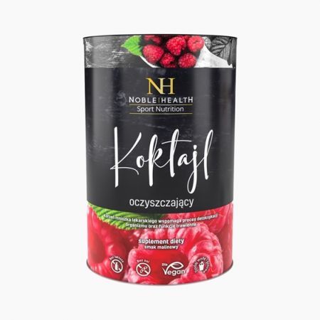 Noble Health Koktajl Oczyszczający smak Malinowy