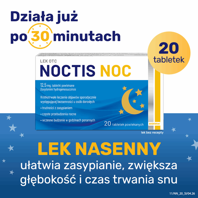 Noctis Noc 12,5 mg tabletki powlekane, 20 szt.