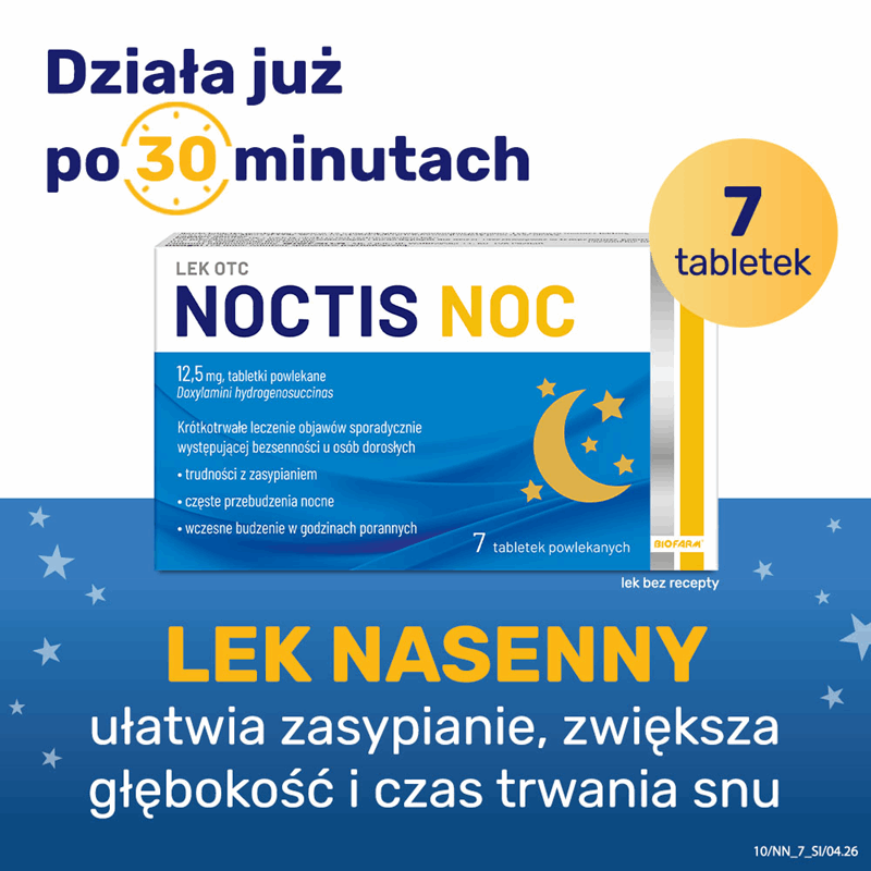 Noctis Noc 12,5 mg tabletki powlekane, 7 szt.