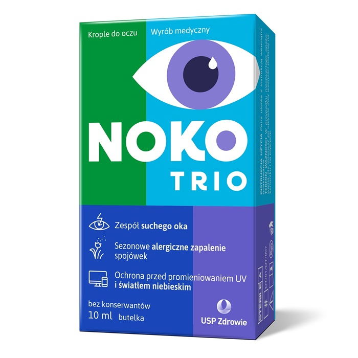 Noko Trio krople do oczu, 10 ml