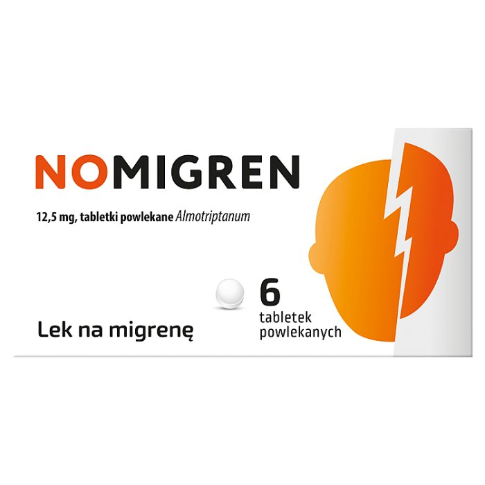 Nomigren 12,5 mg tabletki powlekane, 6 szt.