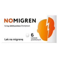 Nomigren 12,5 mg tabletki powlekane, 6 szt.