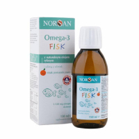 Norsan Omega-3 FISK smak pomarańczowy, 150 ml