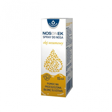 Nosonek Spray do nosa z olejem sezamowym, 15 ml