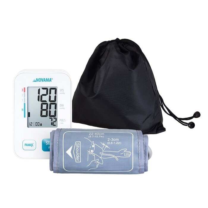 Novama WHITE B Ciśnieniomierz naramienny 1 szt.
