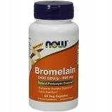 Now Bromelain kapsułki, 60 szt.