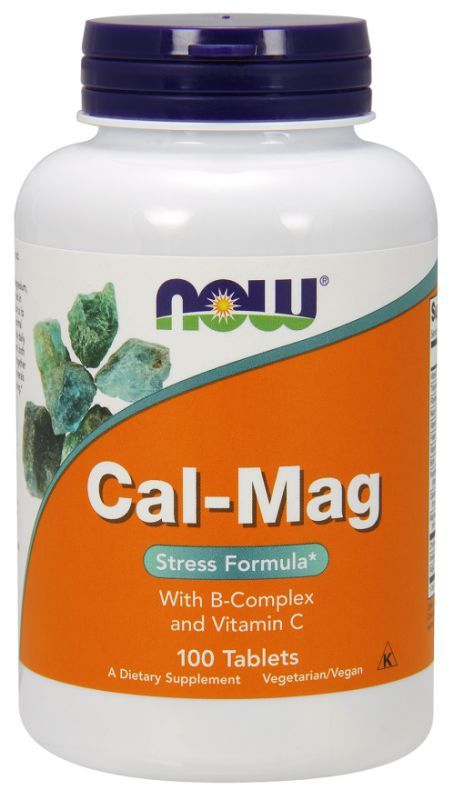 NOW Cal-Mag Stress Formula 100 tabletek