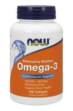 NOW Omega 3 100 kapsułek