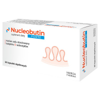 Nucleobutin Forte kapsułki dojelitowe z maślanem sodu, 60 szt.