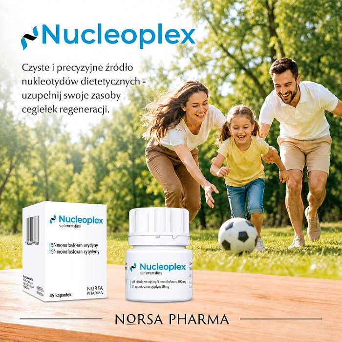 Nucleoplex kapsułki z nukleotydami, 45 szt.