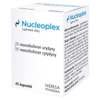 Nucleoplex kapsułki z nukleotydami, 45 szt.
