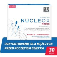 Nucleox Primo kapsułki dla mężczyzn, 30 szt.