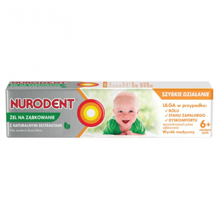 Nurodent żel na ząbkowanie 15 ml