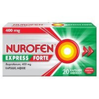 Nurofen Express Forte ibuprofen 400 mg 20 kapsułek miękkich leki przeciwbólowe