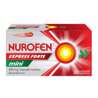 Nurofen Express Forte Mini 400 mg kapsułki miękkie, 30 szt.