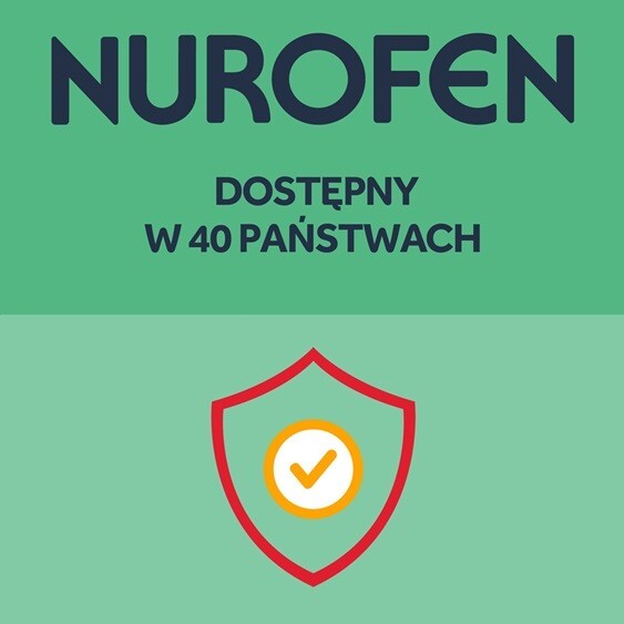 Nurofen Forte ibuprofen 400 mg leki przeciwbólowe 48 tabletek powlekanych