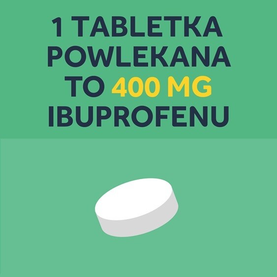 Nurofen Forte ibuprofen 400 mg leki przeciwbólowe 48 tabletek powlekanych