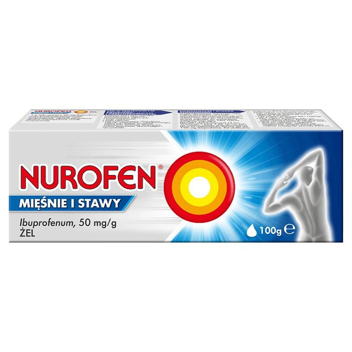 Nurofen Mięśnie i Stawy żel 5% ibuprofen leki przeciwzapalne 100 g