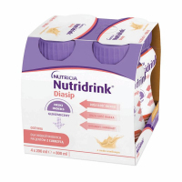 Nutridrink Diasip preparat odżywczy o smaku waniliowym, 4 szt. x 200 ml