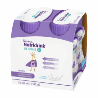 Nutridrink dla dzieci preparat odżywczy o smaku neutralnym, 4 szt. x 125 ml