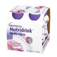 Nutridrink Multi Fibre (smak truskawkowy) 4 x 125 ml