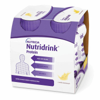Nutridrink Protein preparat odżywczy o smaku bananowym, 4 x 125 ml