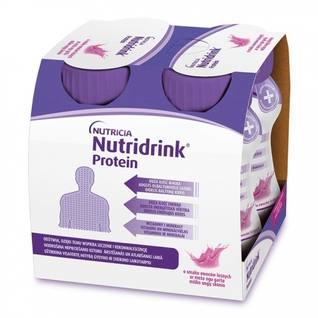 Nutridrink Protein (smak owoce leśne) 4 x 125 ml