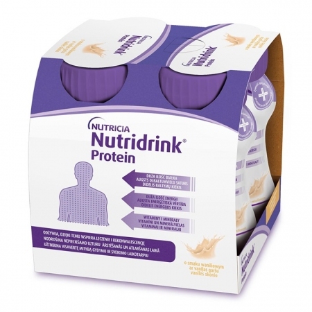 Nutridrink Protein (smak waniliowy) 4 x 125 ml