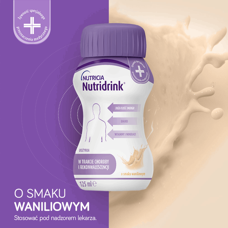 Nutridrink (smak waniliowy) 4 x 125 ml