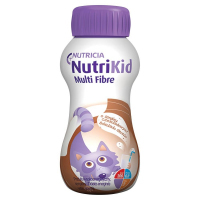 NutriKid Multi Fibre płyn o smaku czekoladowym dla dzieci, 200 ml