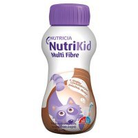 NutriKid Multi Fibre płyn o smaku czekoladowym dla dzieci, 200 ml