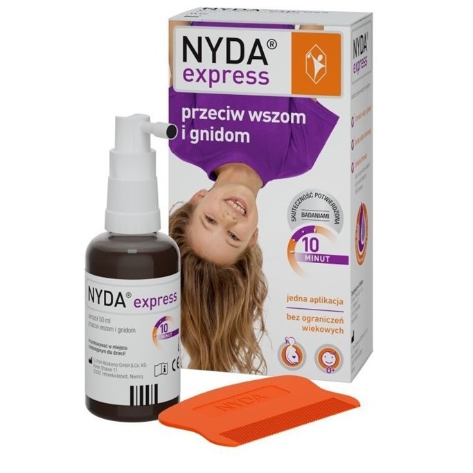 Nyda Express aerozol - butelka z pompką 50 ml