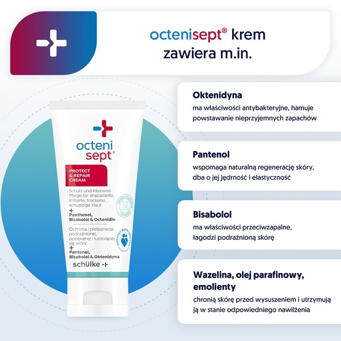 Octenisept Protect & Repair Cream Krem kojąco-pielęgnacyjny 50 ml